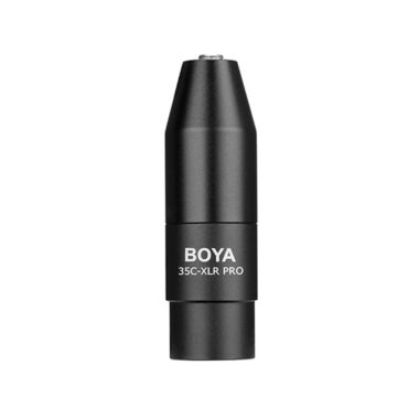 BOYA 35C-XLR PRO Mini-Jack to XLR Adapter with Power Convert