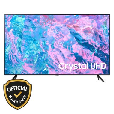 Samsung 43 Inch Crystal 4K UHD Smart TV (43CU7700)