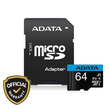 ADATA 64GB Class 10 microSD Memory Card