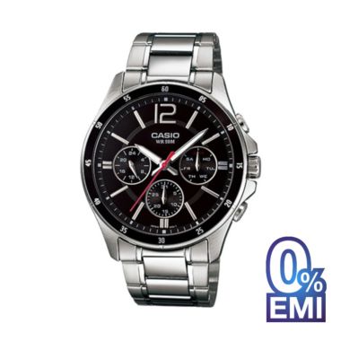 Casio MTP-1374D-1AVDF Stainless Steel Watch for Men