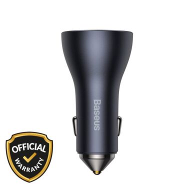 Baseus Golden Contactor Pro 65W Triple Port Fast Charging Car Charger (CGJP010013)