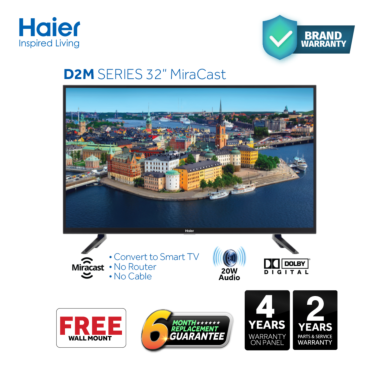 Haier 32 Inch H-Cast Series LED TV (H32D2M)
