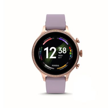 Fossil FTW6080V Gen 6 Purple Silicone Women’s Smart Watch