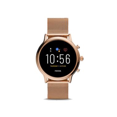 Fossil FTW6062 Julianna Smart Watch for Women with Two Free Fossil Leather Strap