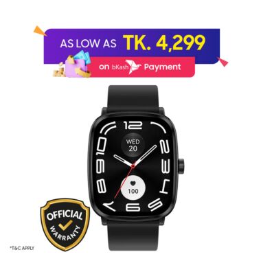 Haylou RS5 AMOLED Display Smart Watch with Calling Feature