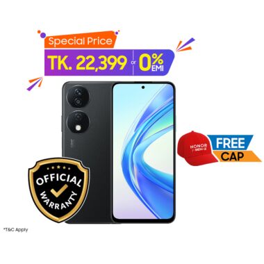 HONOR X7b 8GB/256GB with Free Cap