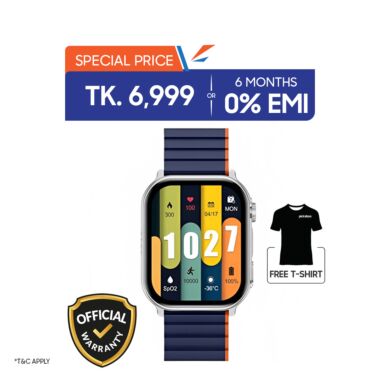 Kieslect KS Pro Calling Smart Watch with Free T-Shirt
