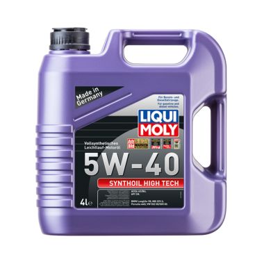 Liqui Moly Synthoil High Tech 5W-40 Full Synthetic Engine Oil - 4 Litre