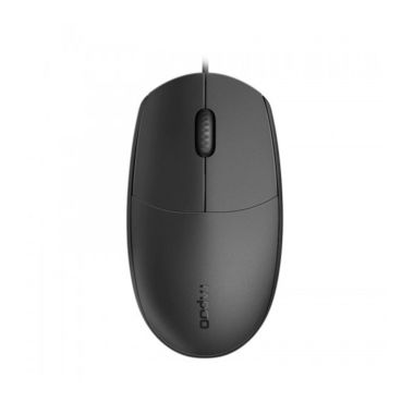 Rapoo N100 Wired Mouse - Black