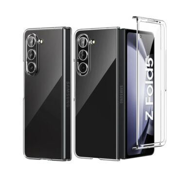 Samsung Galaxy Z Fold5 Transparent Cover - Clear 