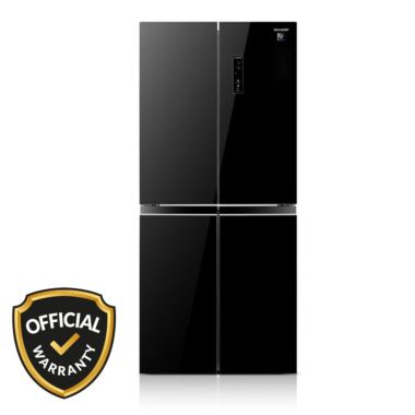 Sharp SJ-EFD589X-BK 473 Liters 4-Door Inverter Refrigerator