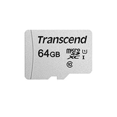 Transcend 64GB MicroSD Card with Adapter (USD300S-A)