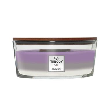 WoodWick Amethyst Sky Trilogy  Ellipse Jar Scented Candle