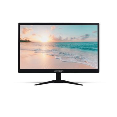 Univision LED350 22 Inch AH FHD LED Monitor - Black