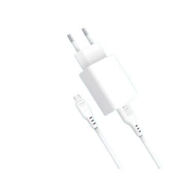 Xpert XC01V 1M Micro Cable with Charging Adapter - White
