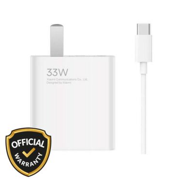 Xiaomi 33W Fast Charger with Type-C Cable - White