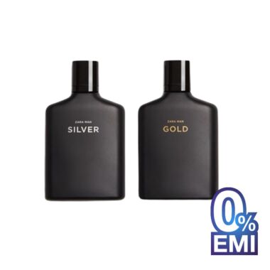 Zara Man Silver & Gold EDT 100ml Perfume Set for Men