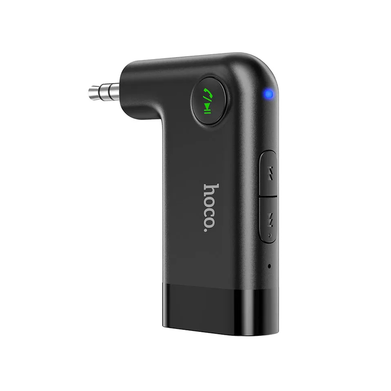 Hoco E53 Bluetooth Wireless Car Audio Receiver-Black