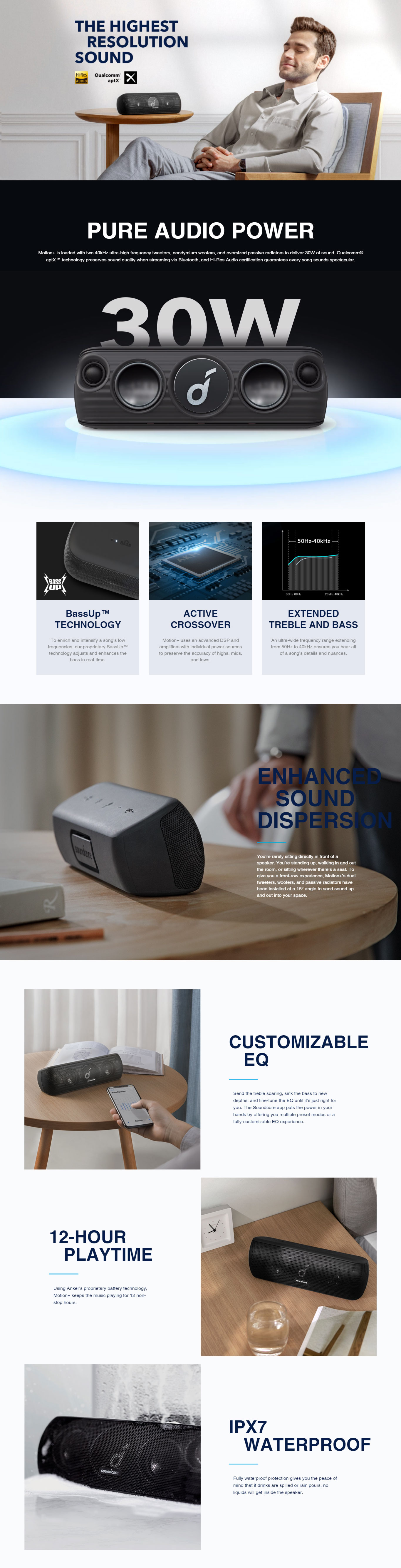 Soundcore Motion+ Bluetooth Speaker