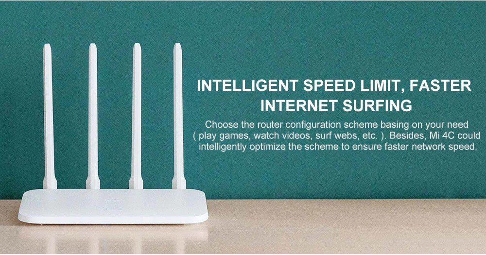 MI Router 4C Chinese Version Faster Internet Surfing