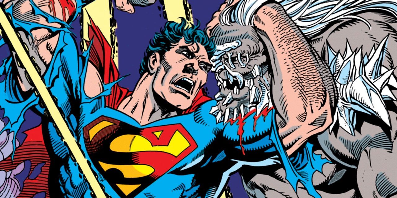 The Death of Superman Doomsday Fight