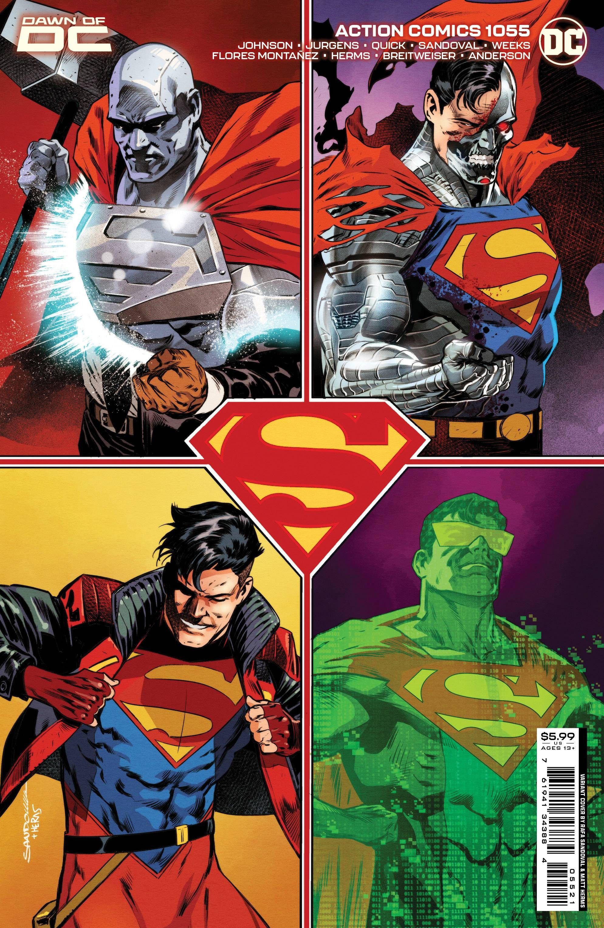 Reign of the Supermen Four Supermen
