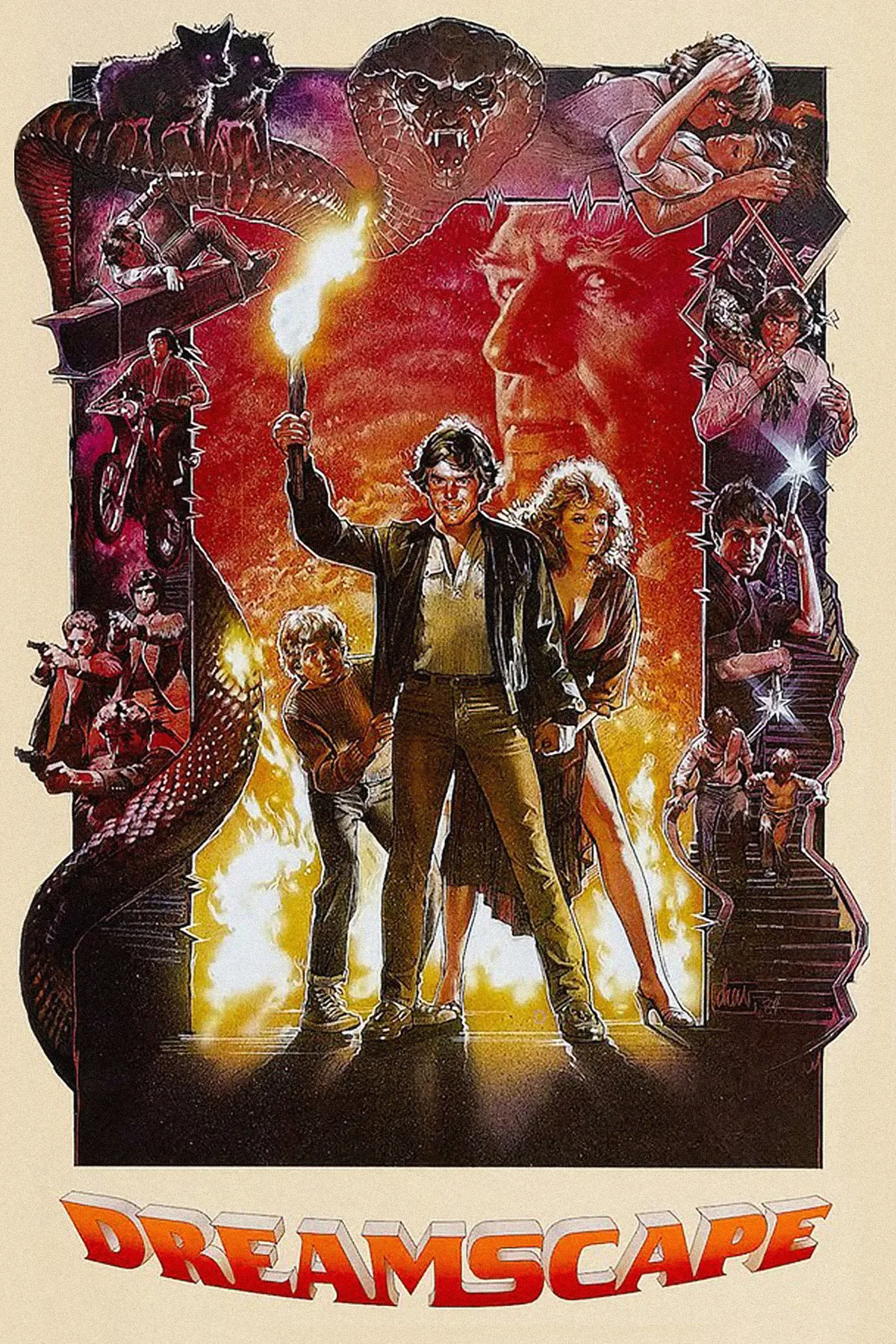 Dreamscape movie poster 1984