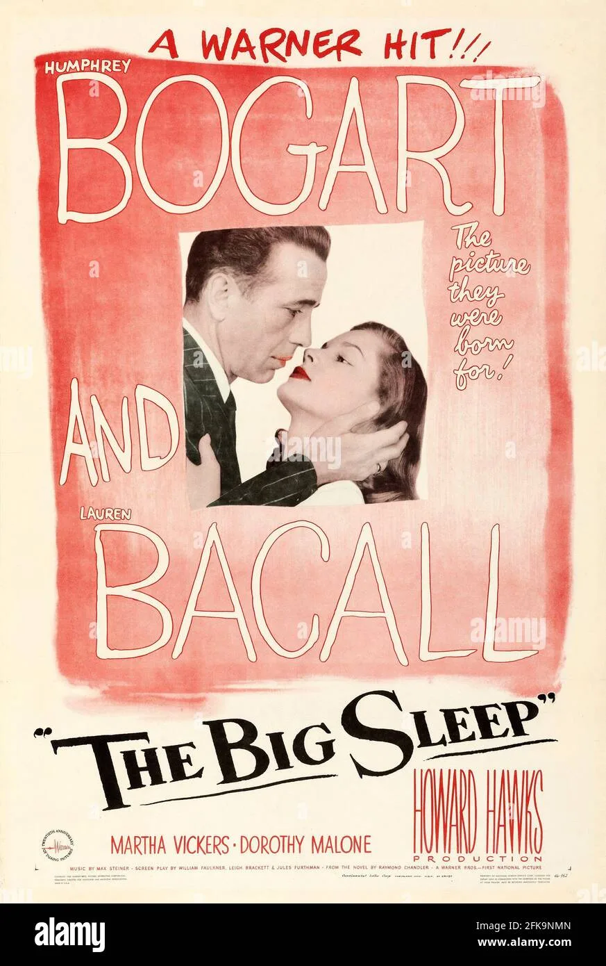 The Big Sleep 1946 movie poster