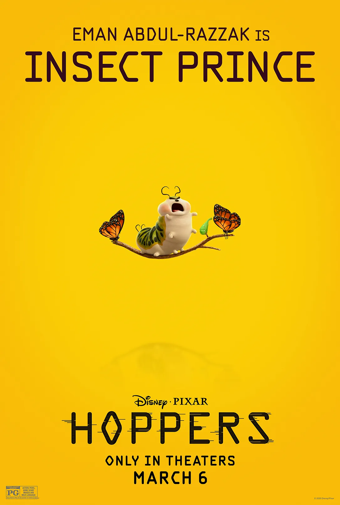 Hoppers 2026 movie poster