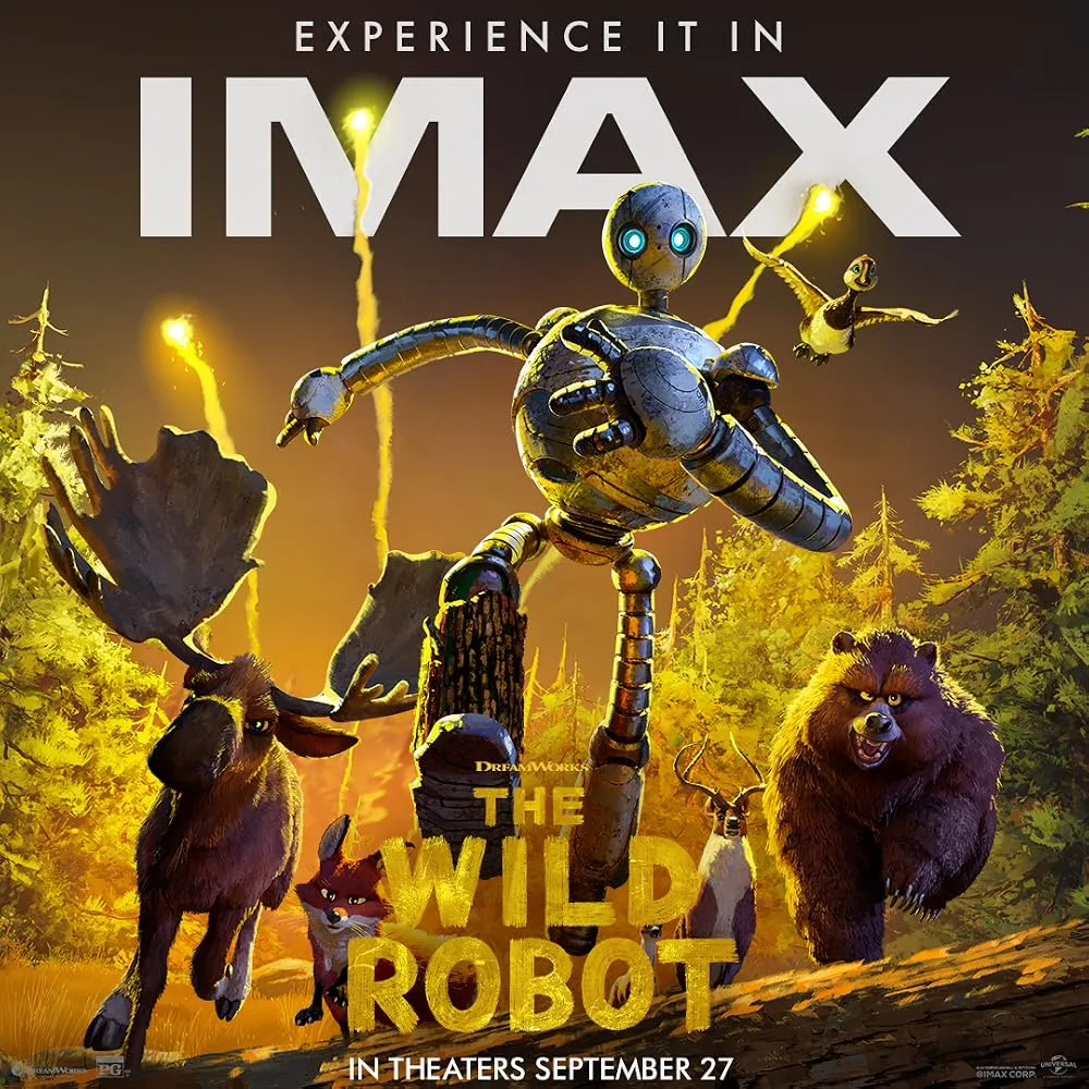 The Wild Robot 2024 movie poster