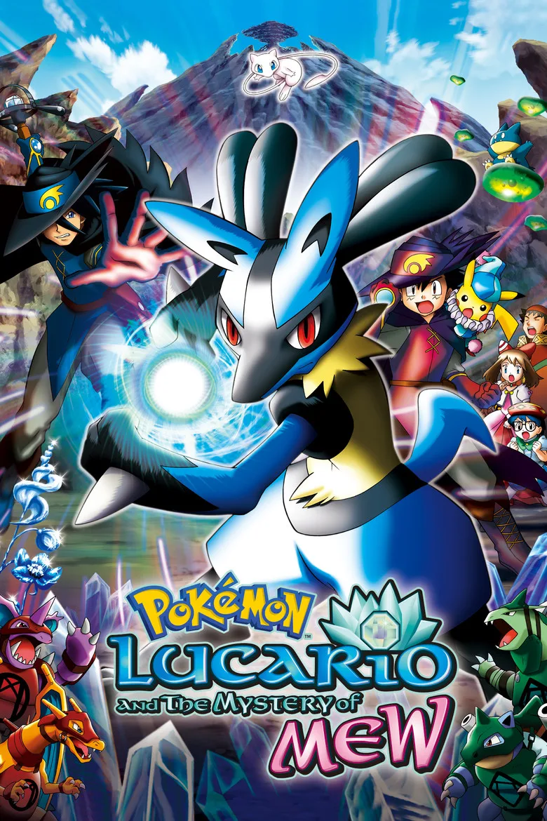 Pokemon Lucario and the Mystery of Mew movie poster