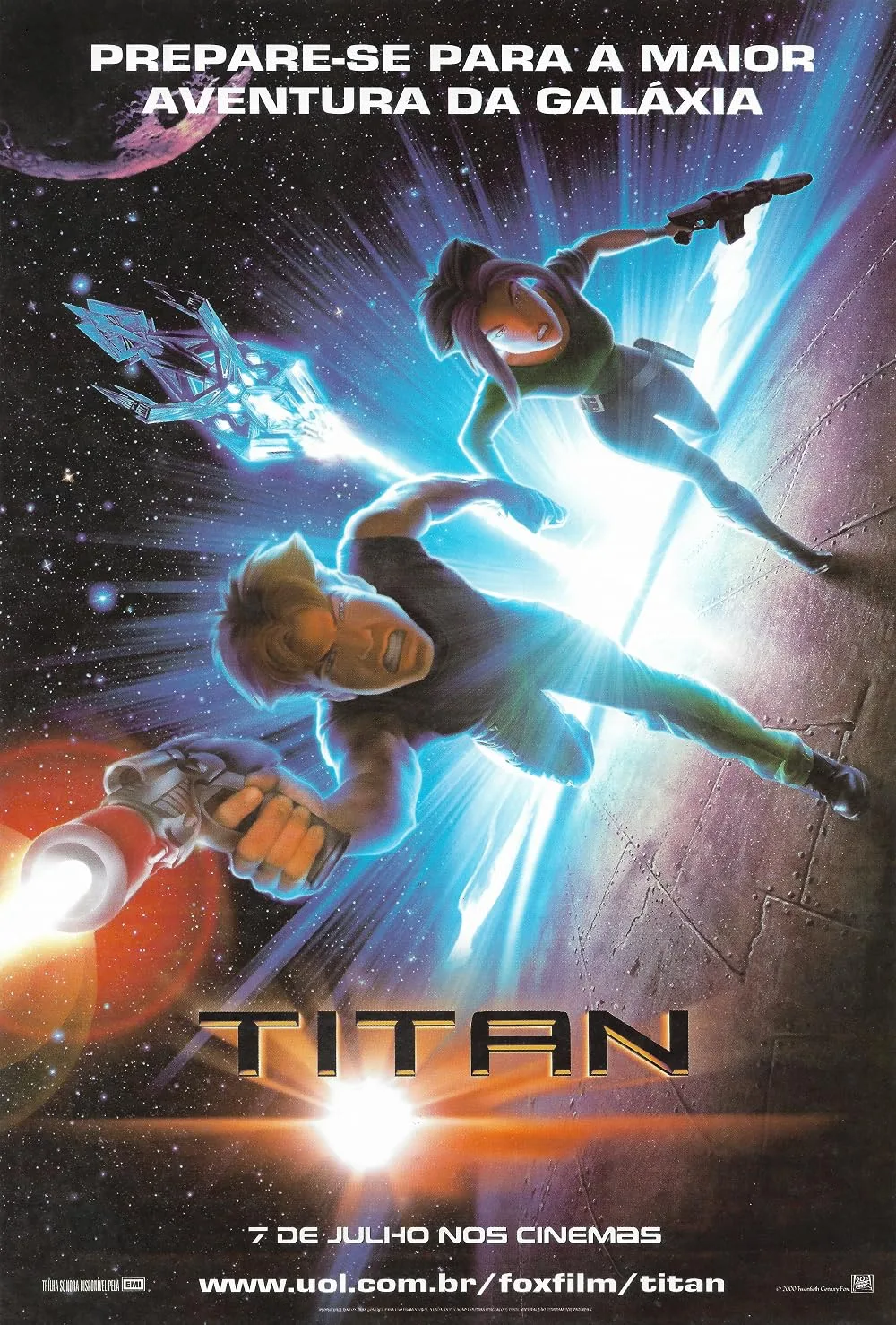 Titan A.E. 2000 movie poster