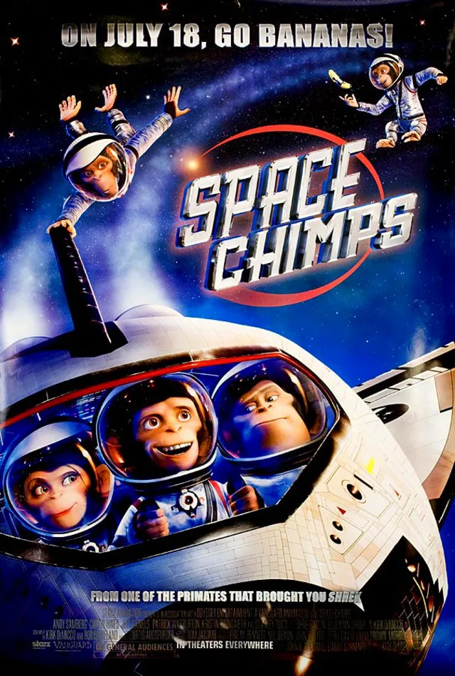 Space Chimps 2008 movie poster