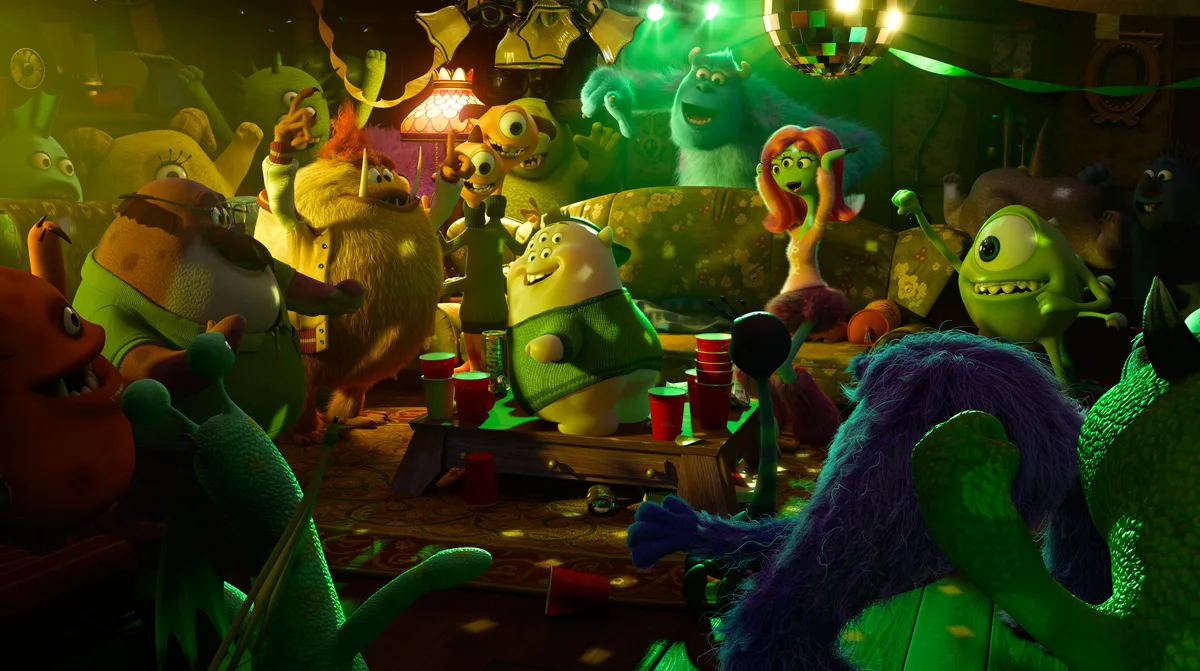 Party Central Monsters University short film