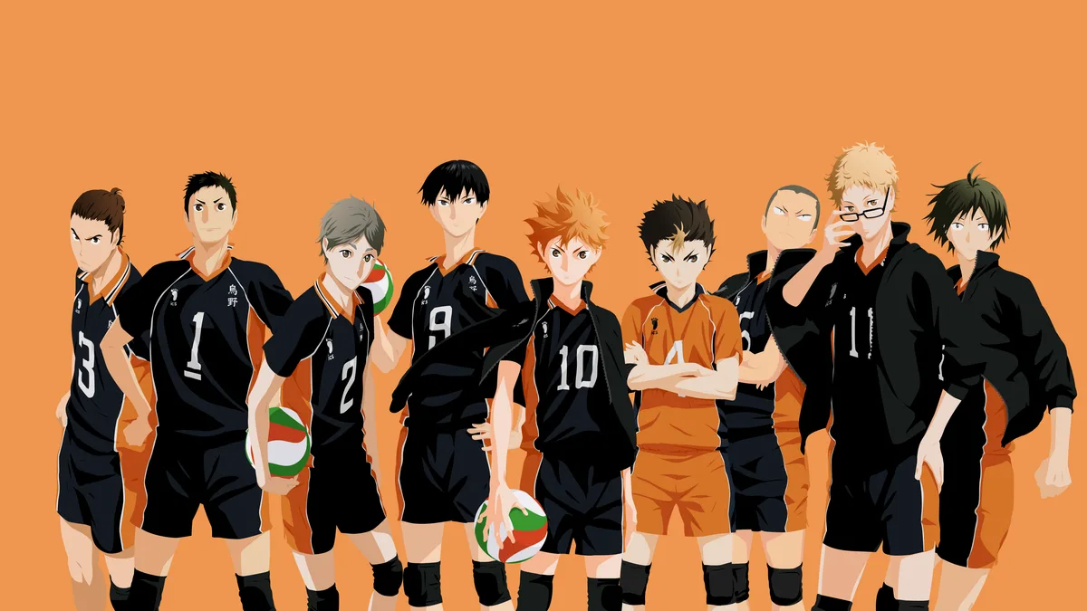 Haikyuu Anime Series Volleyball