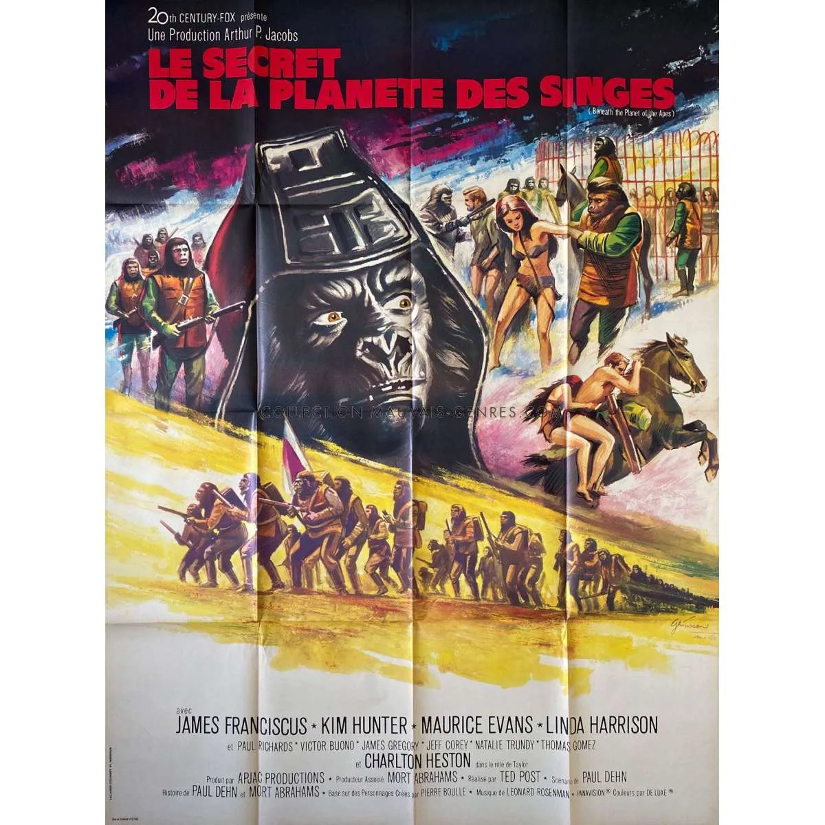 Beneath the Planet of the Apes movie poster