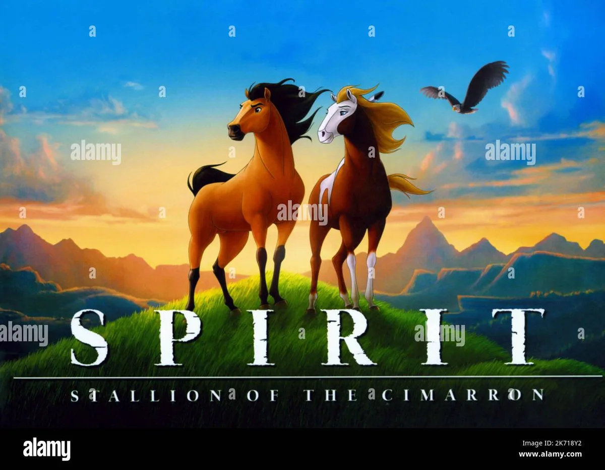 Spirit Stallion of the Cimarron movie poster 2002