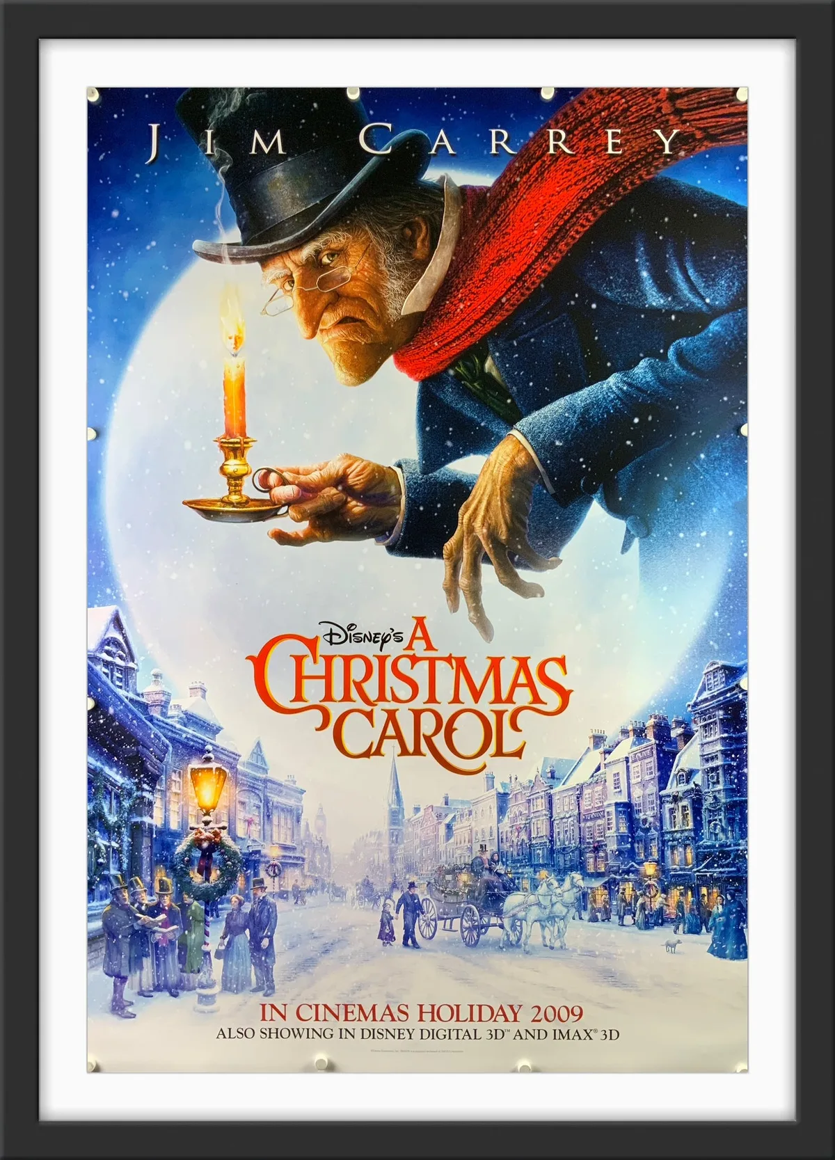 A Christmas Carol movie poster 2009