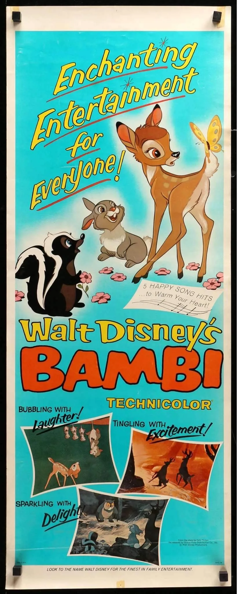 Bambi movie poster 1942