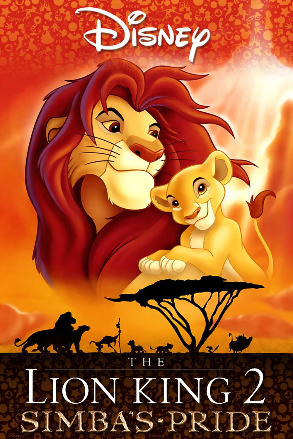 The Lion King II Simba's Pride movie poster 1998