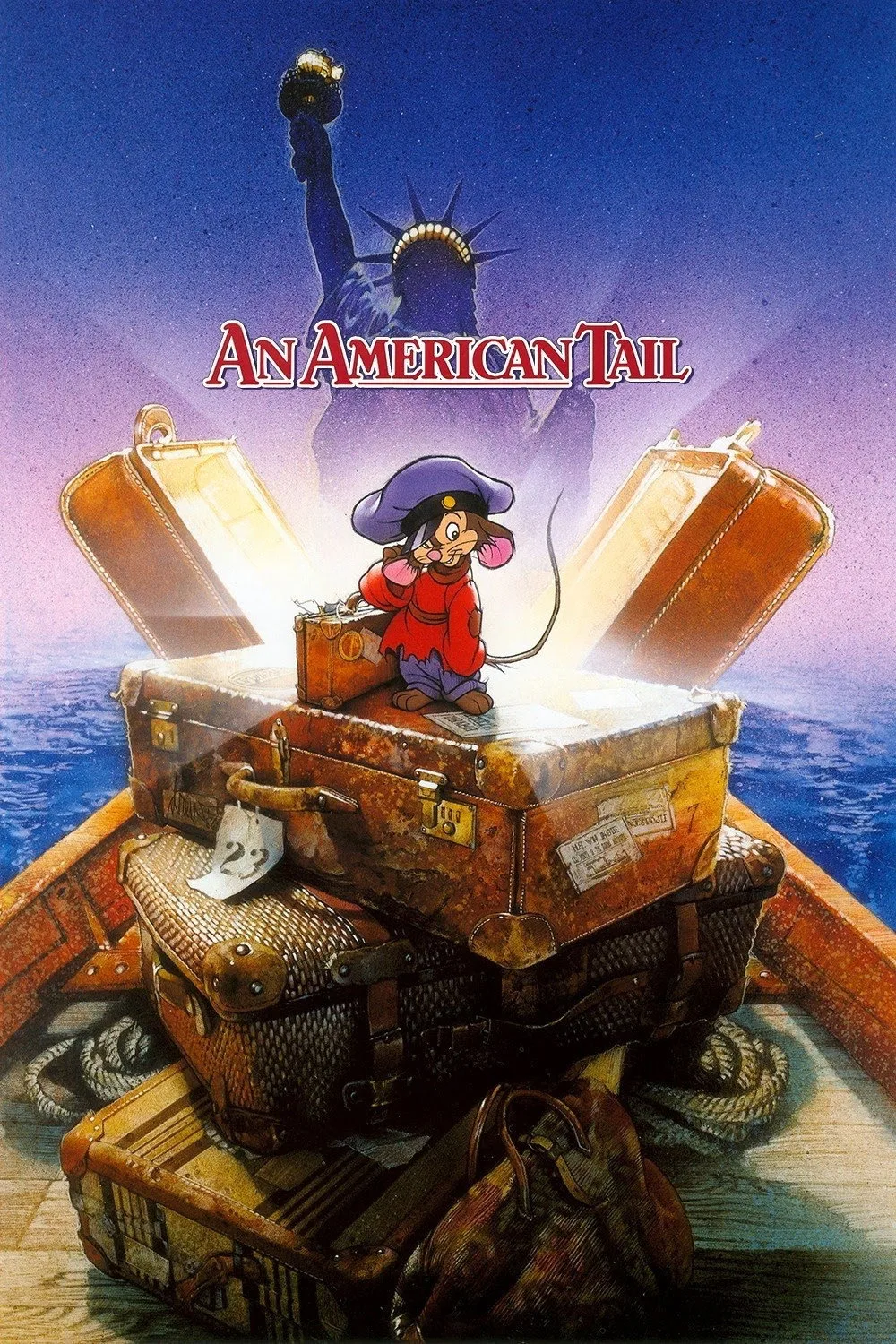 An American Tail movie poster 1986