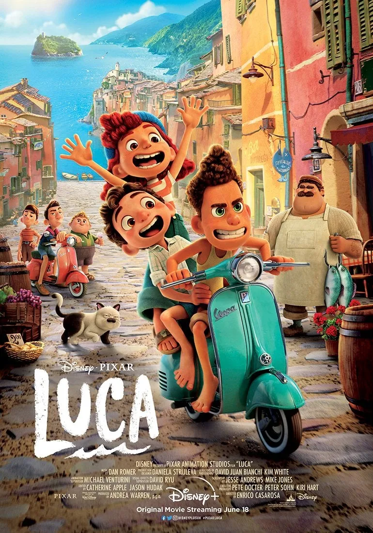 Luca movie poster 2021