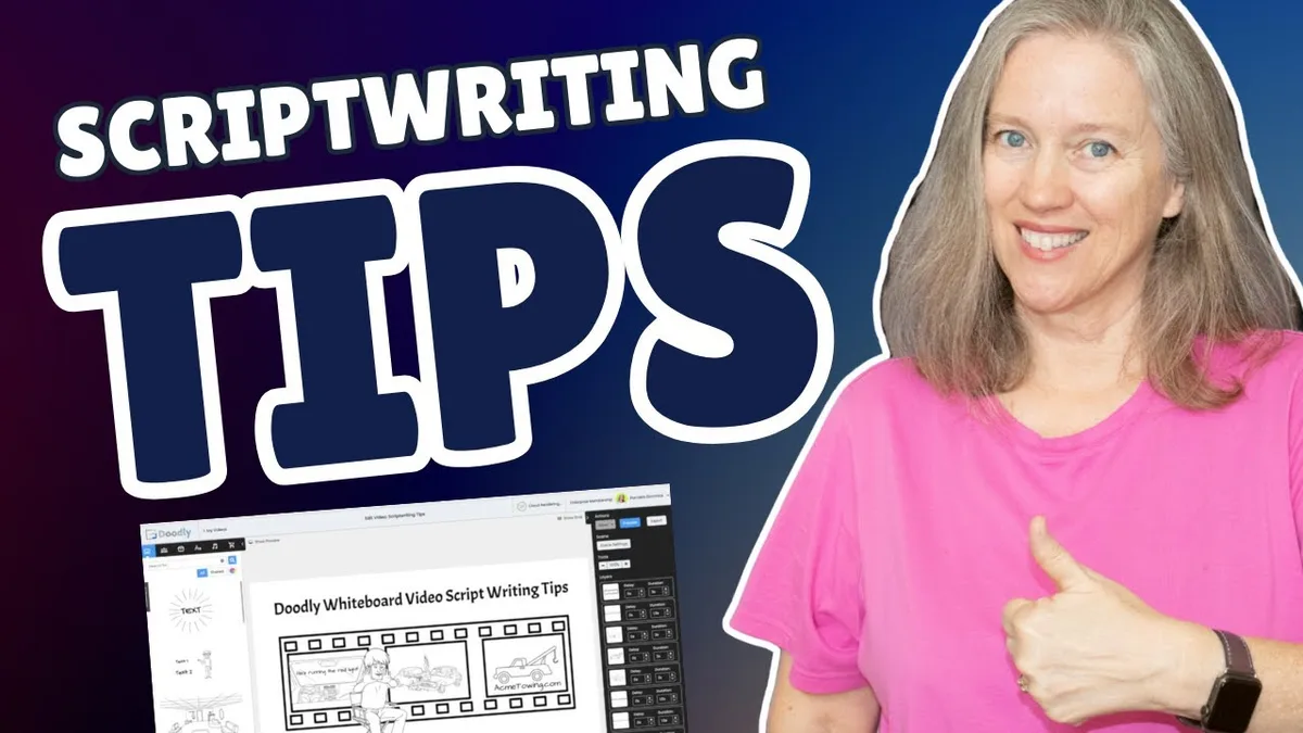 Scriptwriting Tips YouTube channel
