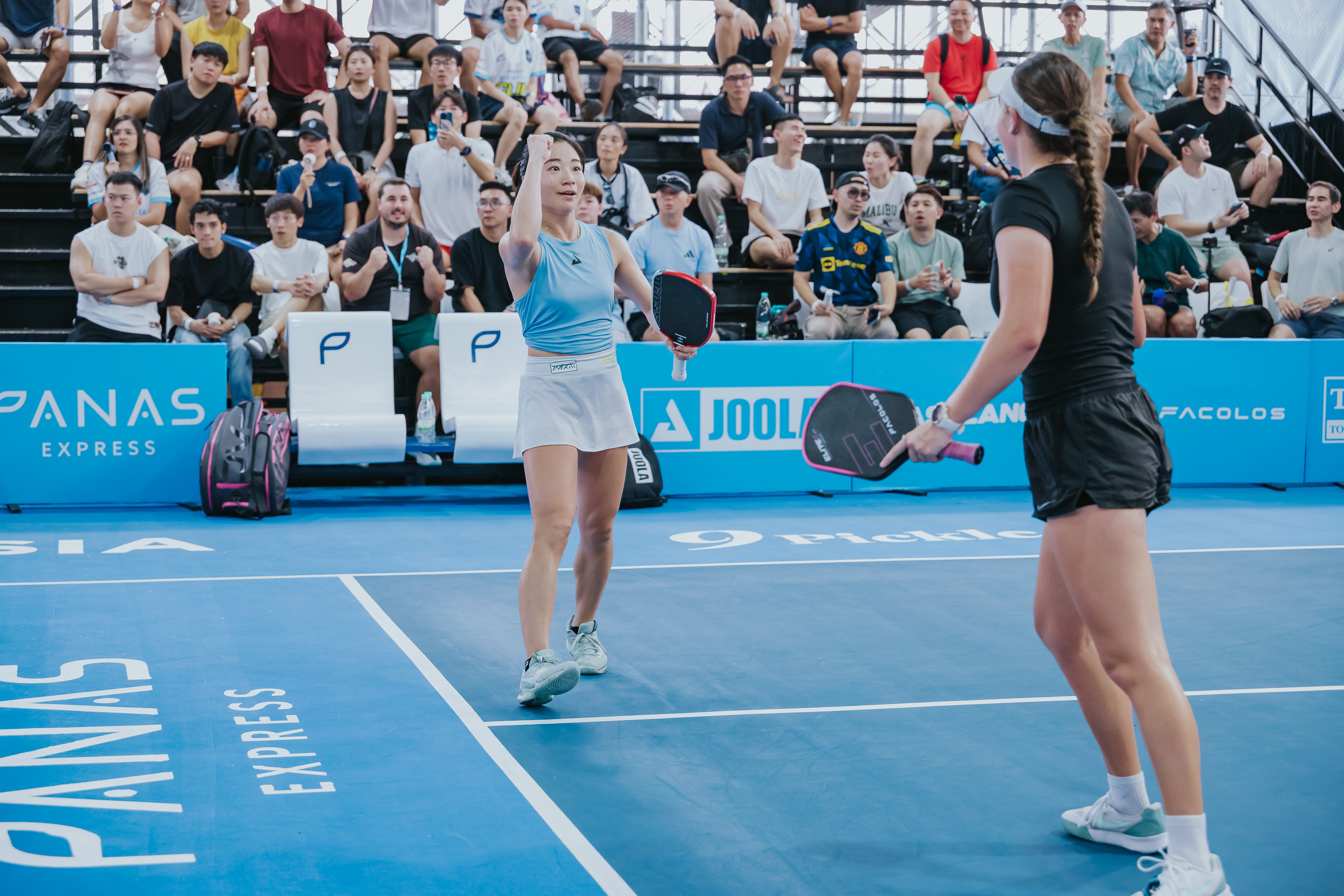 吉冨愛子のピックルボール写真