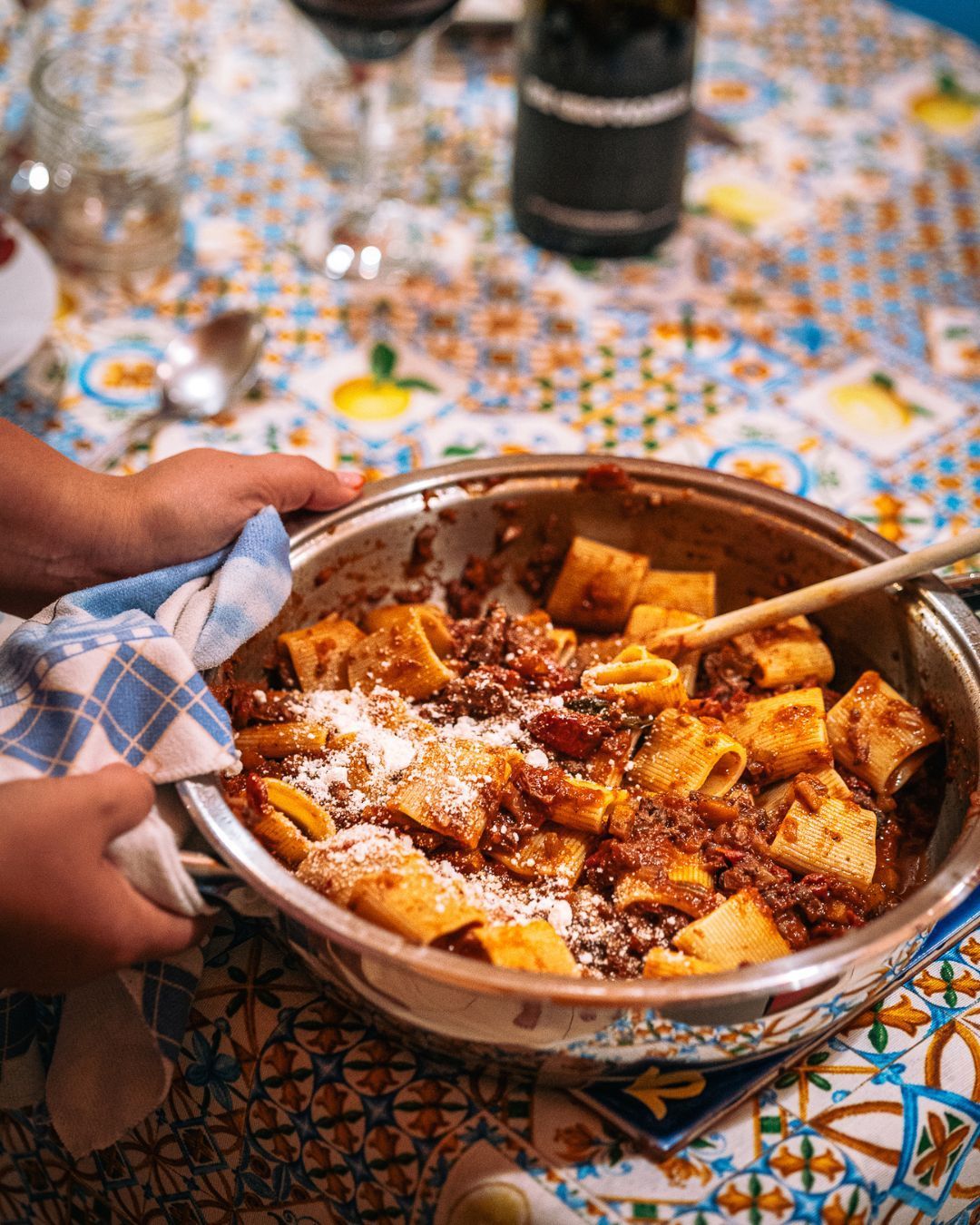 Calamarata met ragù van lam 🐑