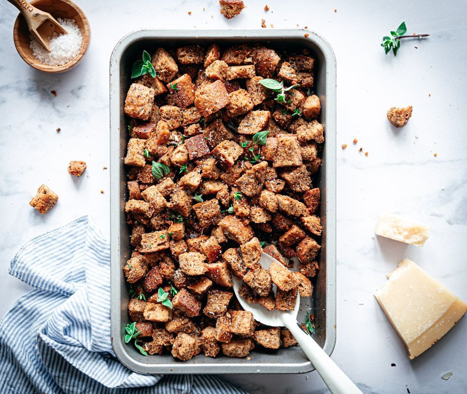 Make your own croutons