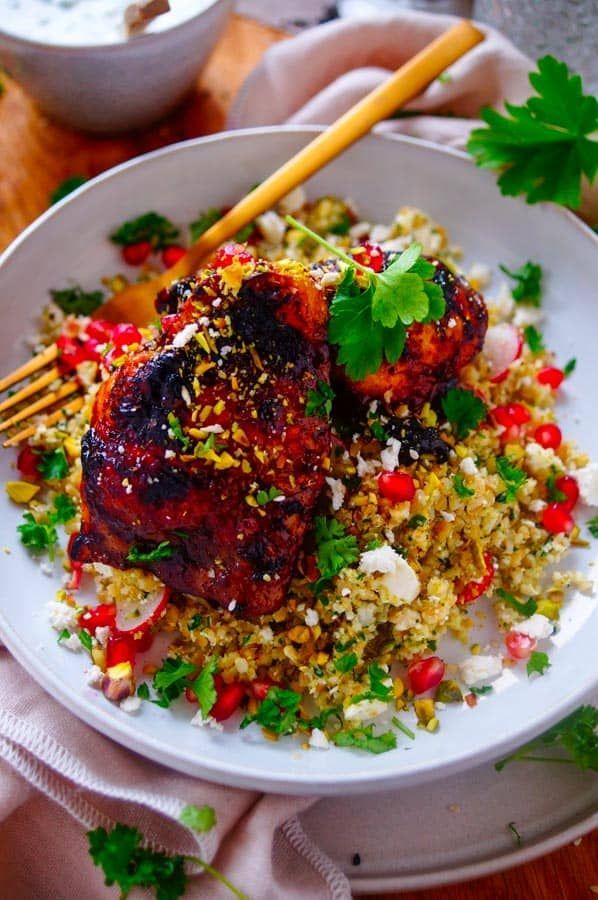 Chicken with pomegranate