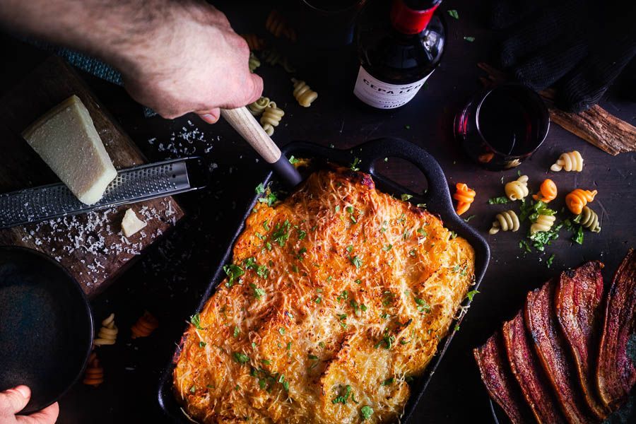 Pumpkin Mac and Cheese from the BBQ