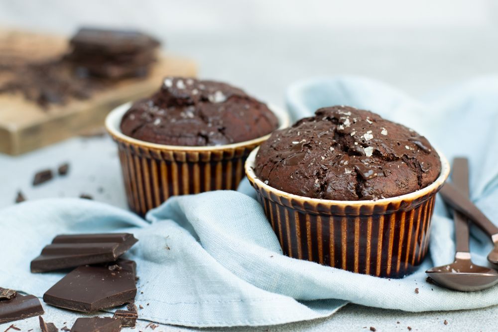 Chocolate cake from a jar