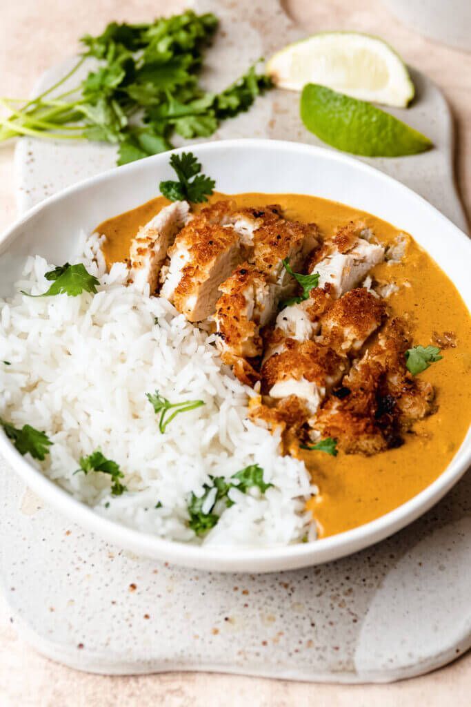 Katsu curry with rice